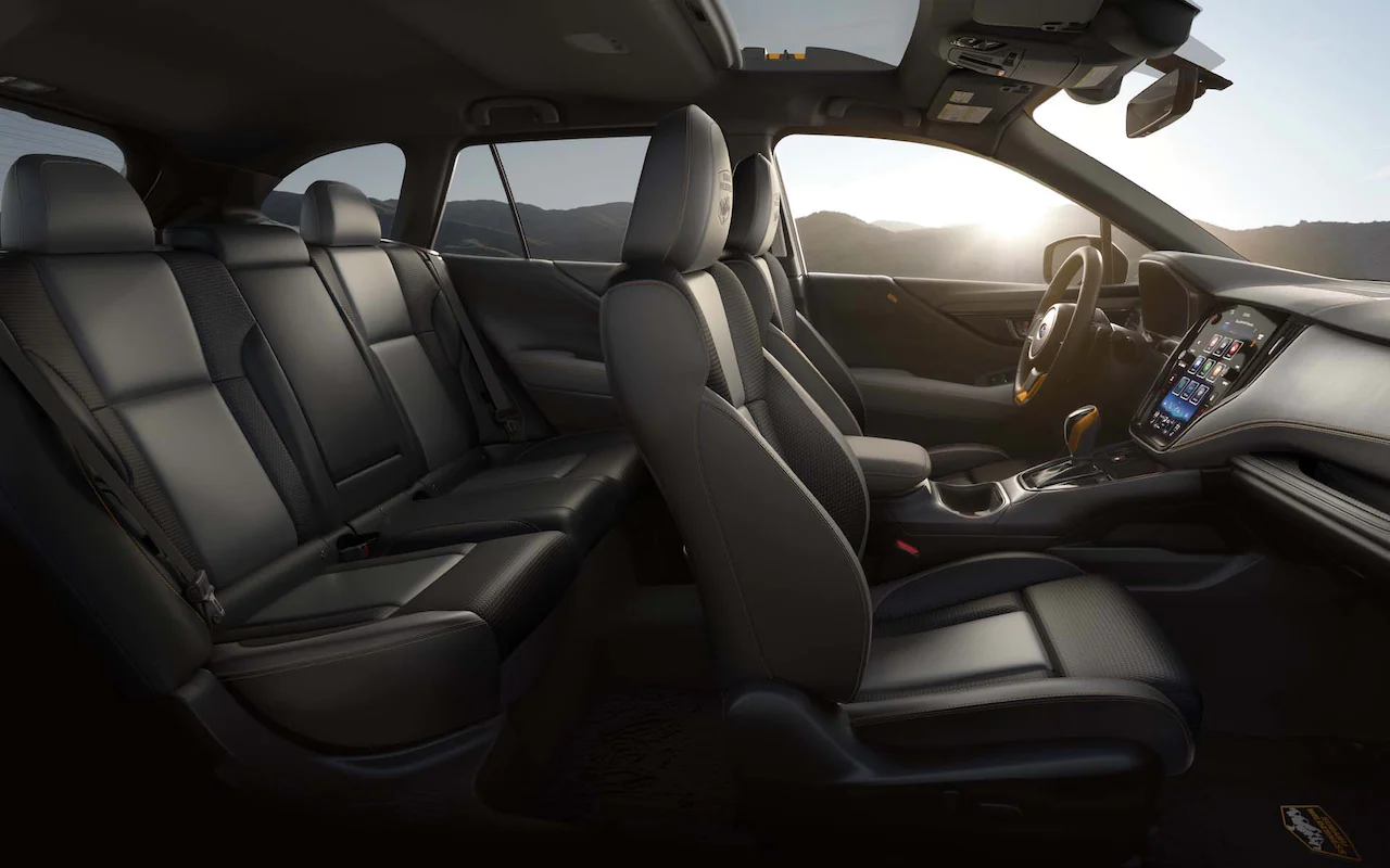 2022 Subaru Outback Onyx Edition XT with Gray StarTex Urethane interior.
